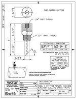 Injection quill teflon injector